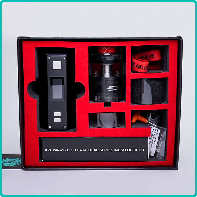 Contenu du Kit Titan PWM V2 Steam Crave